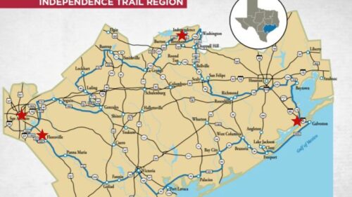 map of texas counties for trail